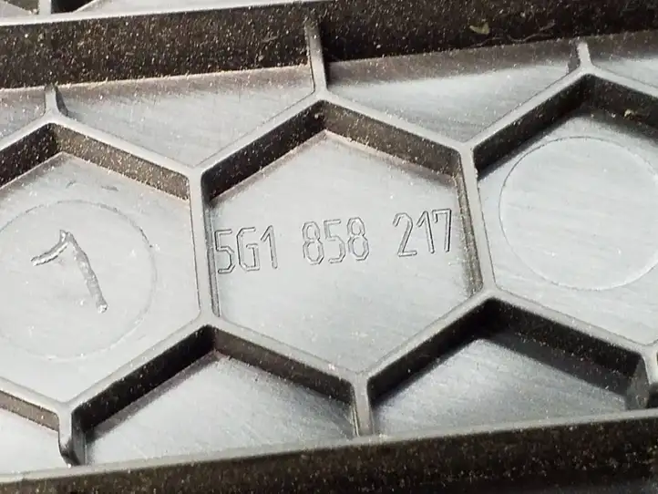 Volkswagen Golf VII (2013 - 2019) 5g1858217 Боковая отделка панели приборов — фото 3