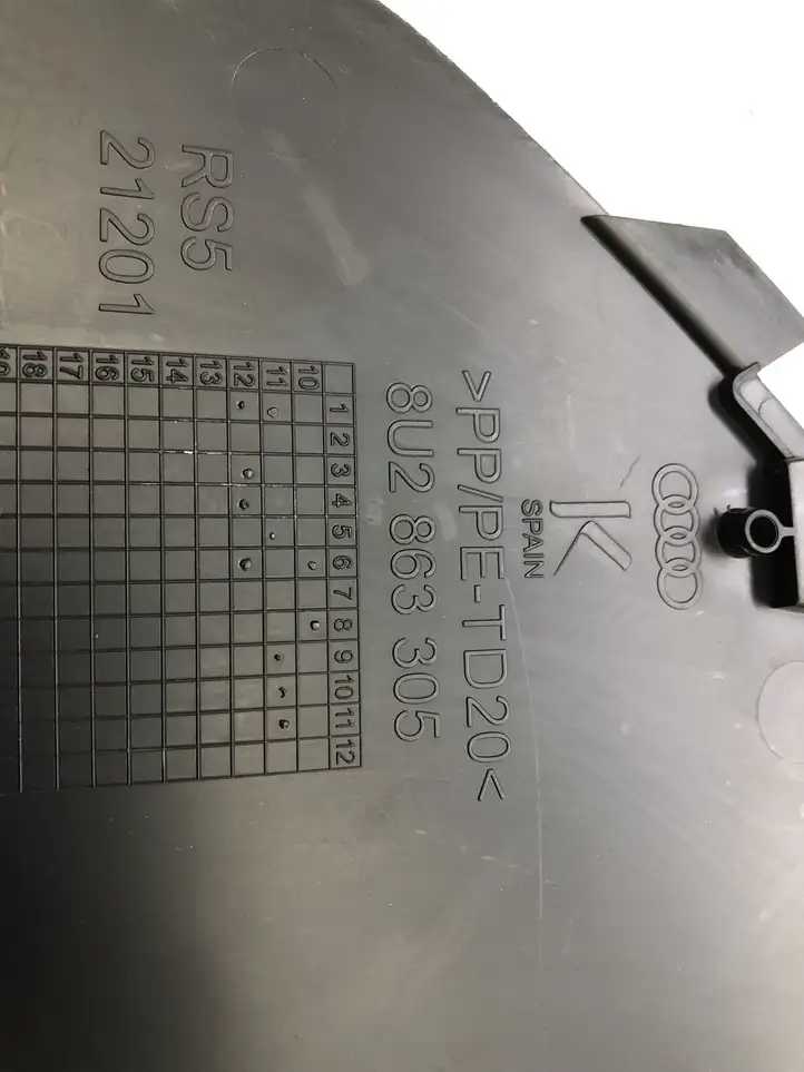 Audi Q3 8U (2011 - 2014) 8U2863305 Нижняя отделка панели приборов — фото 2