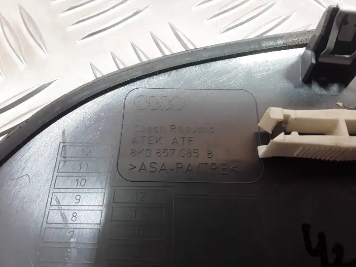 Audi A4 S4 B8 8K (2007 - 2011) 8K0857085B Боковая отделка панели приборов — фото 3