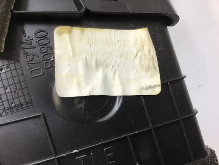 Hyundai Tucson TL (2015 - )  97480D7900NS5 Боковая воздушный дефлектор