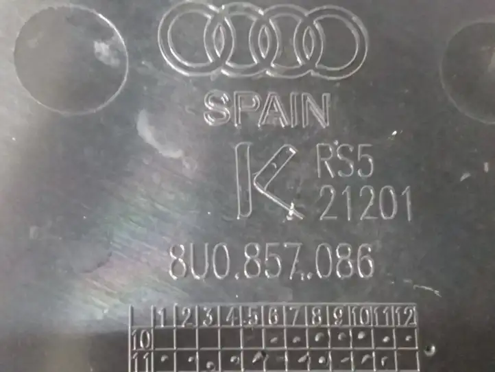 Audi Q3 8U (2011 - 2014) 8U0857086 Боковая отделка панели приборов — фото 3