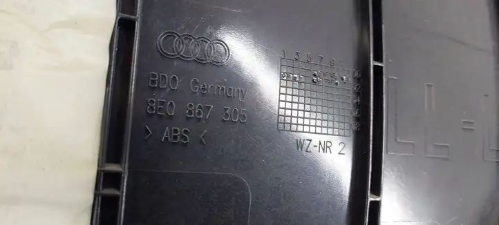 Audi A4 S4 B6 8E 8H (2000 - 2006) 8E0867305 Обшивка задней двери — фото 5