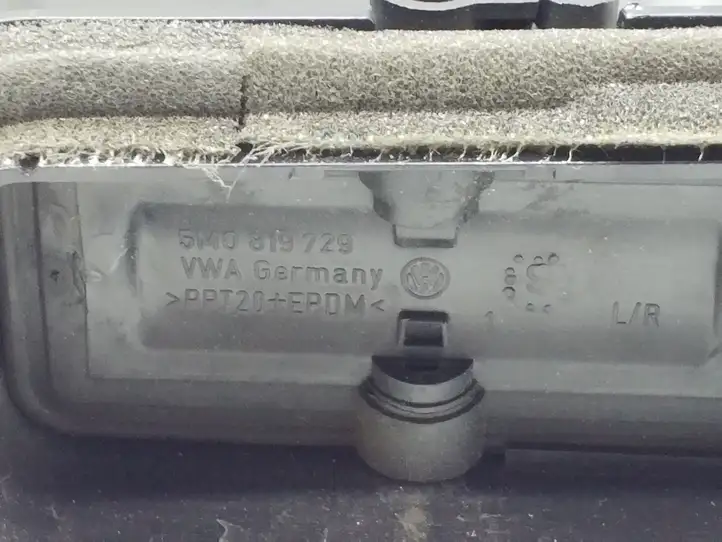 Volkswagen Tiguan (2007 - 2011) 5M0819709 Боковой воздушный дефлектор — фото 4