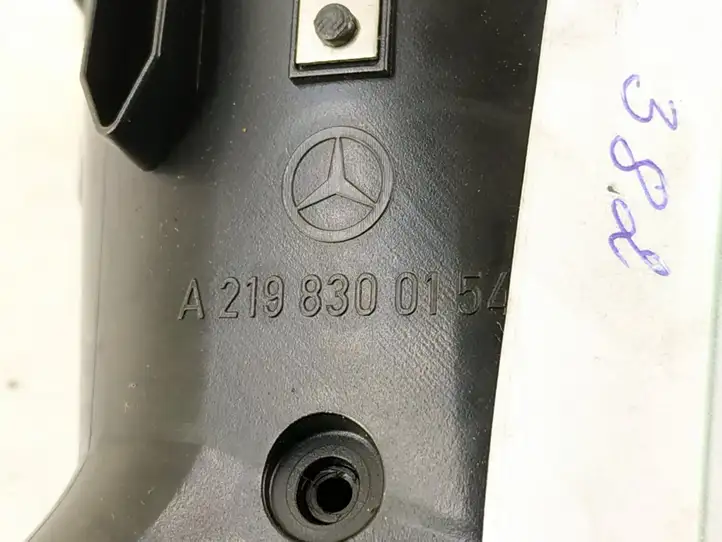 Mercedes-Benz CLS C219 (2003 - 2011) Боковой воздушный дефлектор — фото 8