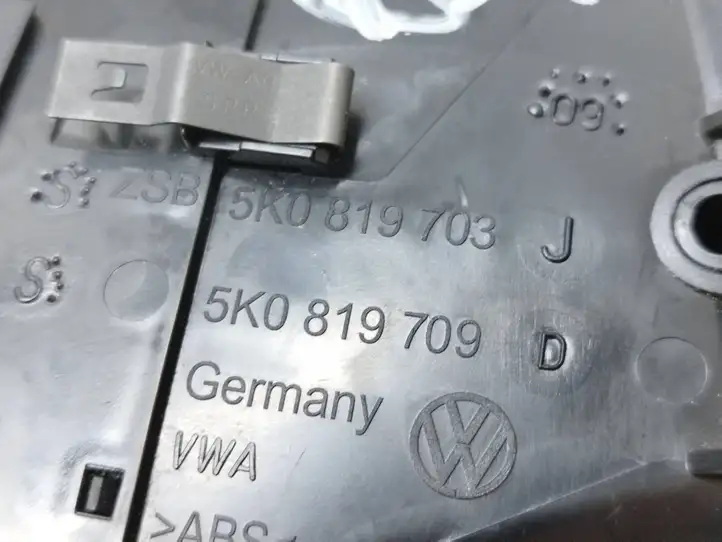 Volkswagen Golf VI (2009 - 2013) 5K0819703J Боковой воздушный дефлектор — фото 6