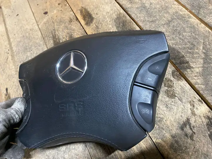 Mercedes-Benz S W220 (1998 - 2006) 2204601698 Подушка безопасности руля — фото 5