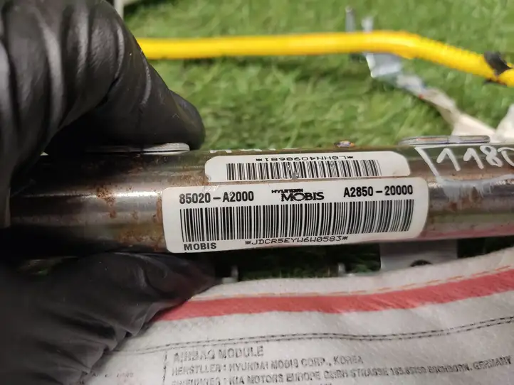 Kia Ceed (2012 - 2015)  85020A2000 Боковая подушка безопастности( (крыша)