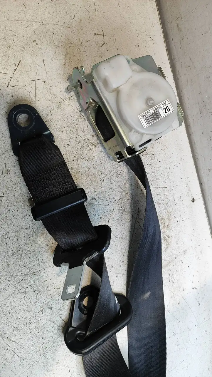 Citroen C4 I Picasso (2006 - 2013) 9654437977 Задний ремень безопасности — фото 1