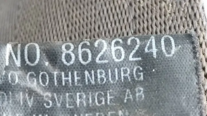 Volvo S60 (2000 - 2004) 8626240 Передний ремень безопасности — фото 2