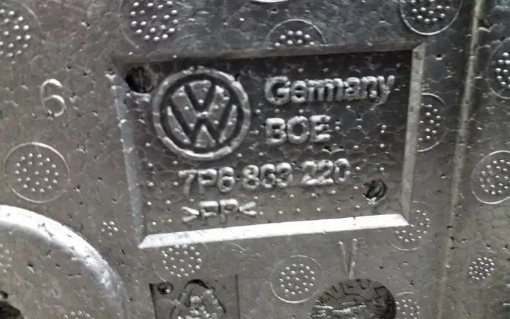 Volkswagen Touareg II (2010 - 2018) 7P6863220 Ящик для инструментов — фото 4