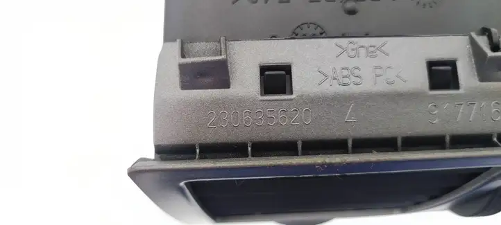 Opel Vectra C (2002 - 2005) 230635620 Центральный воздушный дефлектор — фото 5