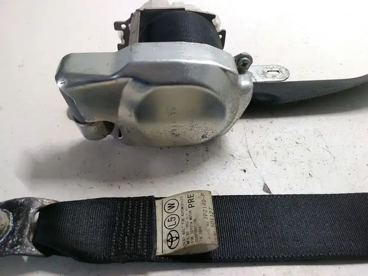 Toyota Corolla Verso AR10 (2004 - 2009) 7P2140P Передний ремень безопасности — фото 4