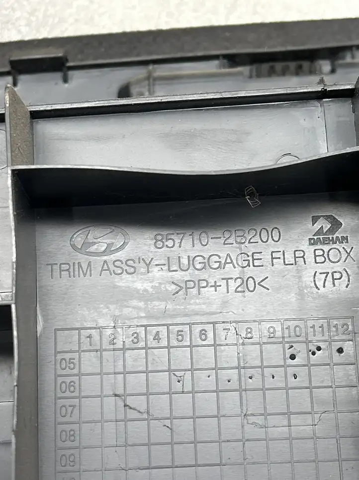 Hyundai Santa Fe (2005 - 2009) 857102B200 Вещевой ящик — фото 3