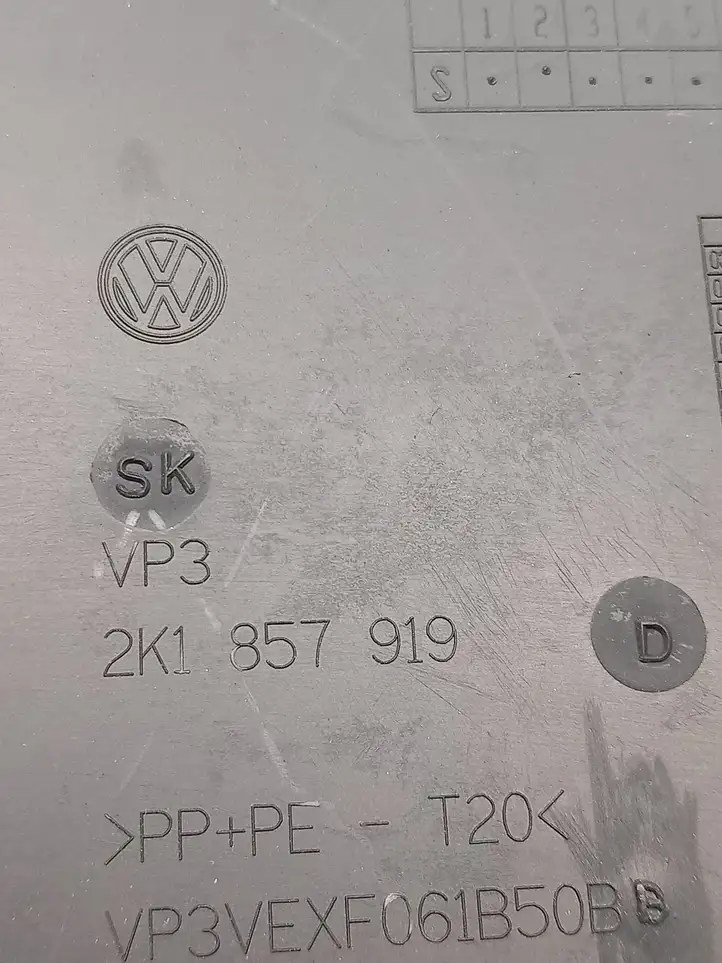Volkswagen Caddy (2004 - 2010) 2K1857919D Вещевой ящик — фото 5