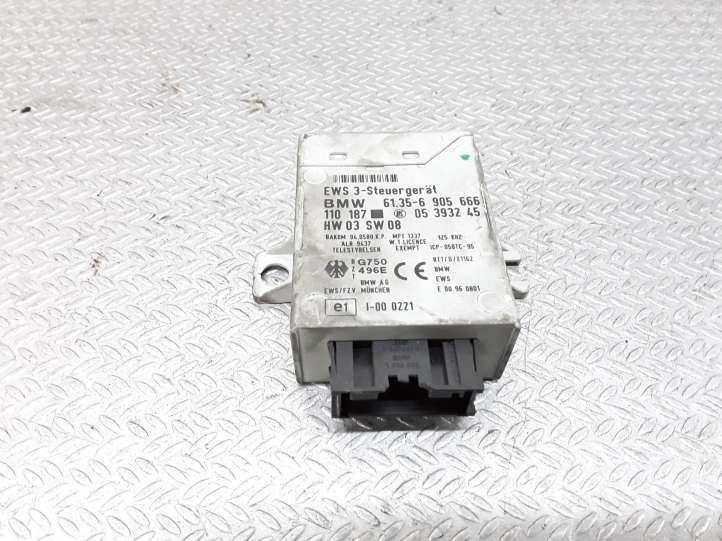 61356905666 BMW 3 E46 Imobilaizerio valdymo blokas