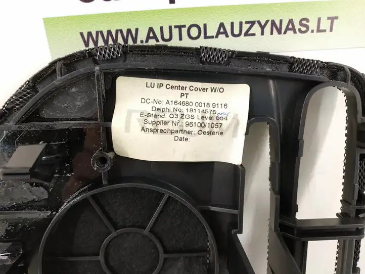Mercedes-Benz ML W164 (2005 - 2011) Центральный воздушный дефлектор — фото 3