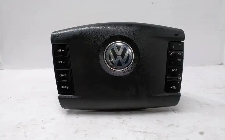 Volkswagen Touareg I (2002 - 2010) 7L6880201CT Подушка безопасности руля — фото 1