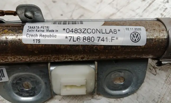 Volkswagen Touareg I (2002 - 2010) 7L6880741F Боковая подушка безопасности шторка — фото 4