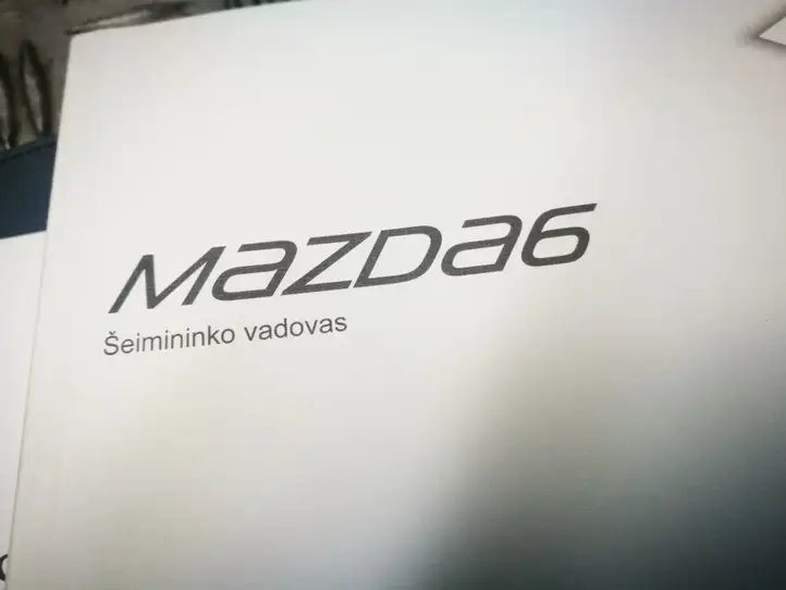 Mazda 6 (2009 - 2012) Сервисная книжка — фото 3