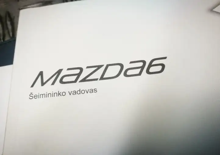 Mazda 6 (2009 - 2012) Сервисная книжка — фото 8