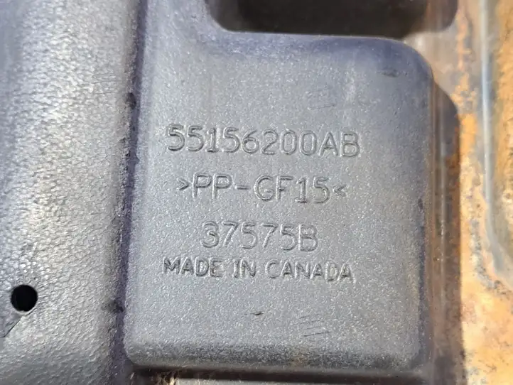 Jeep Wrangler (1996 - 2006) 55156200AB Наружная отделка заднего порога — фото 4