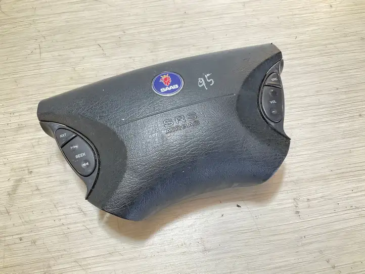 Saab 9-5 (1998 - 2005) 601519700 Подушка безопасности руля — фото 1