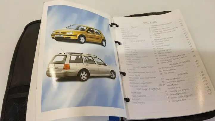 Volkswagen Golf IV (1998 - 2005) Руководство пользователя — фото 1