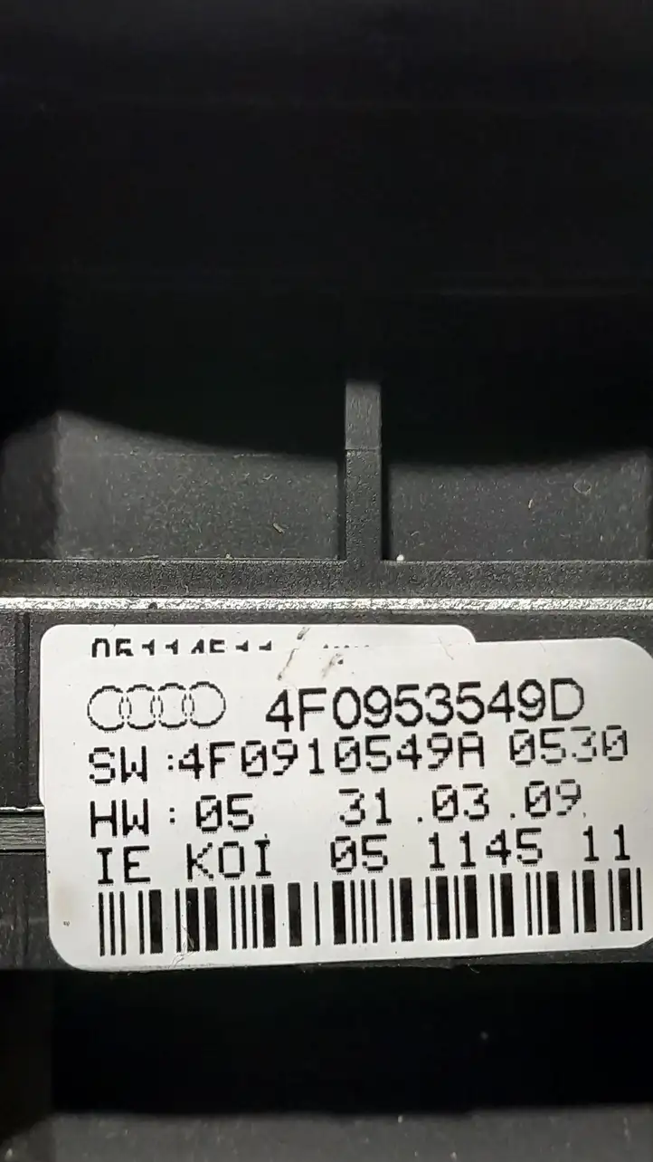 Audi A6 S6 C6 4F (2004 - 2008) 4F0953549D Контактное кольцо SRS — фото 4