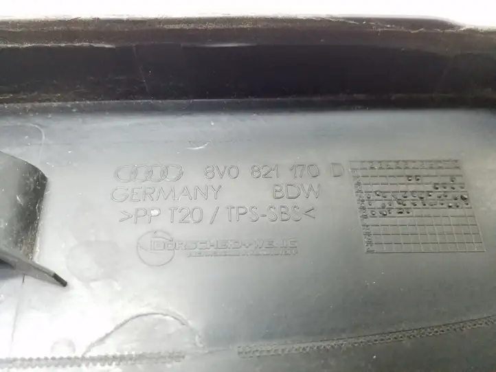 Audi A3/S3 8V (2012 - 2016) 8V0821170D Накладка стоек лобового стекла — фото 5