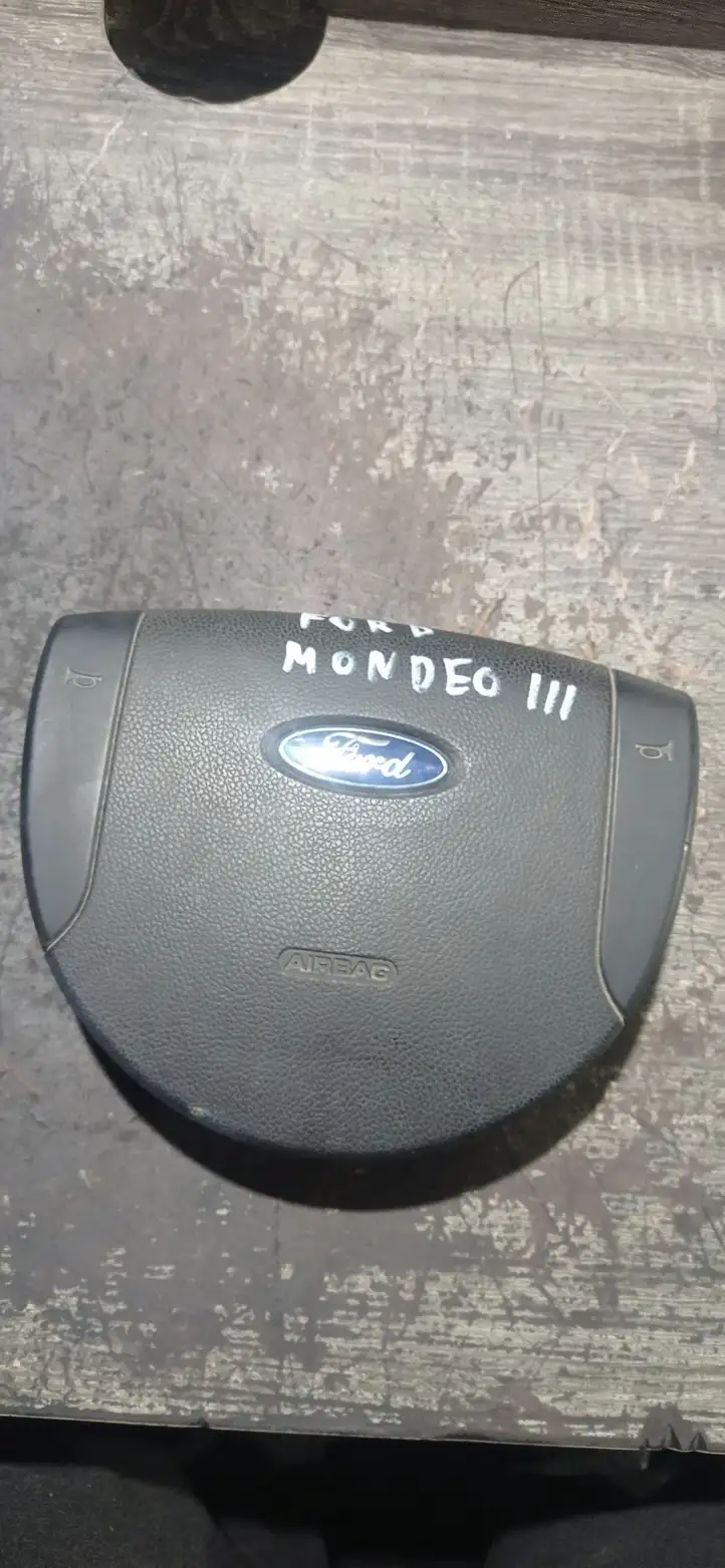 Ford Mondeo Mk III (2000 - 2007) 3S71F042B85 Подушка безопасности руля — фото 1