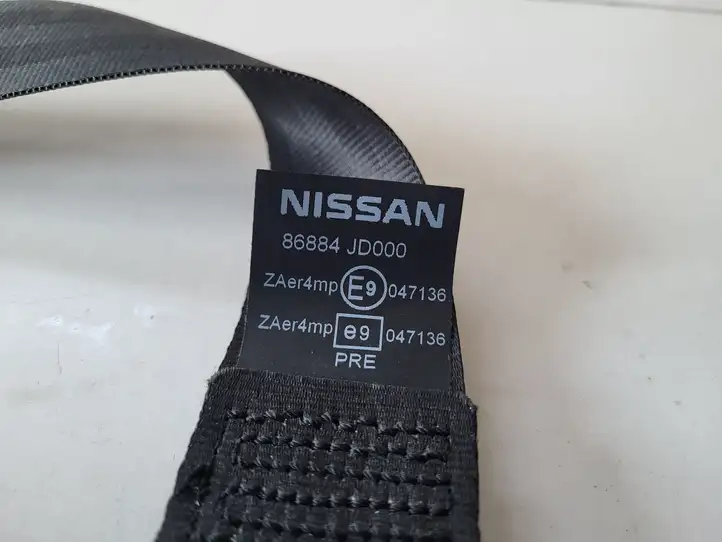Nissan Qashqai (2013 - 2017) Передний ремень безопасности — фото 6