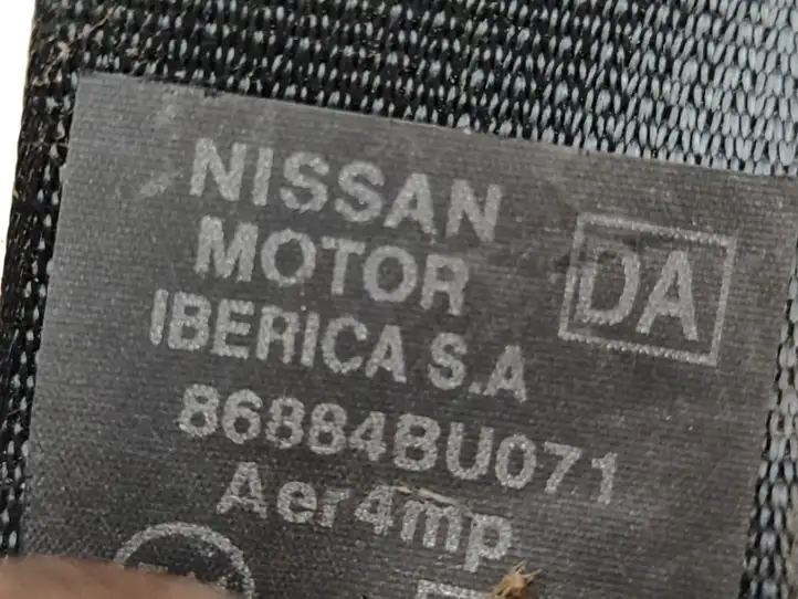 Nissan (2000 - 2006) 86884BU071 Передний ремень безопасности — фото 8