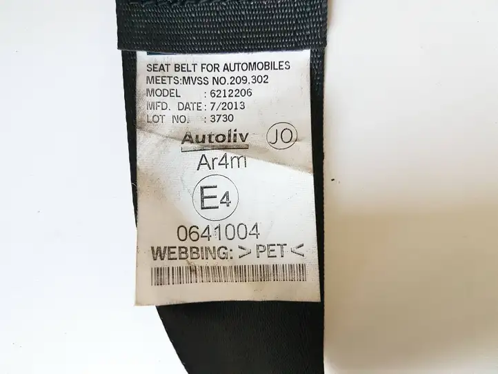 Honda CR-V (2012 - 2016) 623497200A Задний ремень безопасности — фото 4