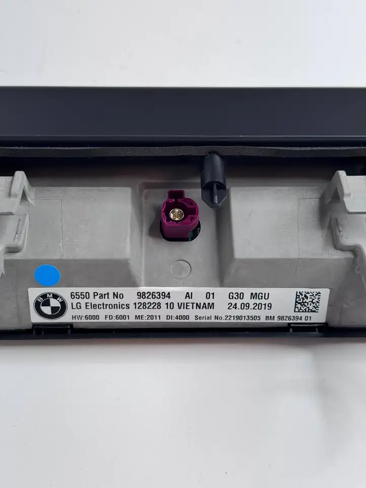 BMW 5 G30 G31 (2016 - ) 9826394 Магнитола / мультимедийная система — фото 11