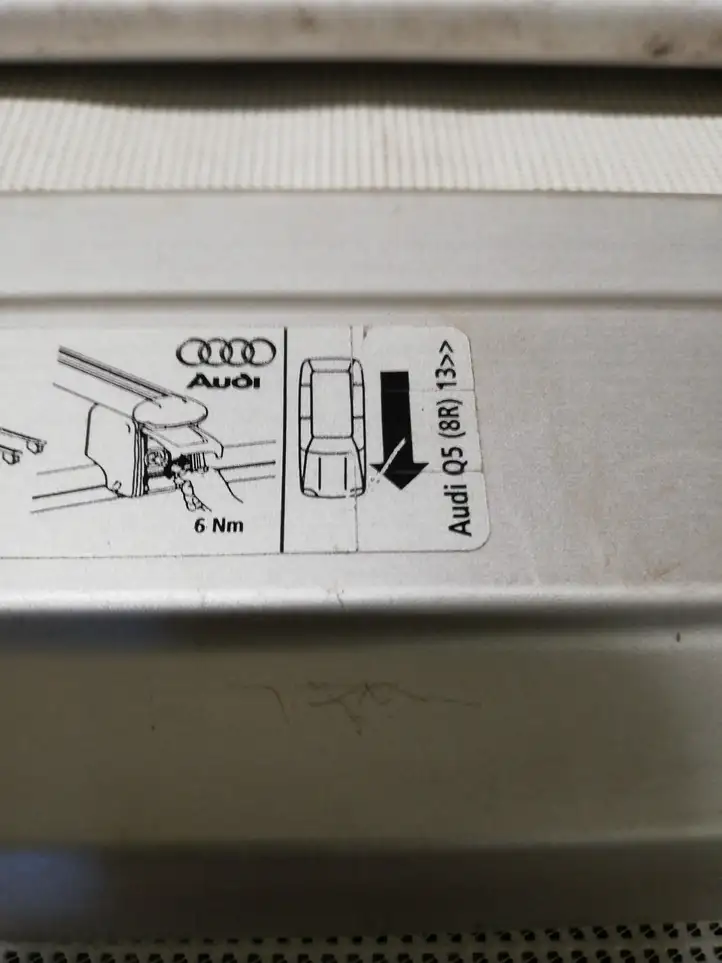 Audi Q5 SQ5 (2012 - 2017) 8R0071151G Багажник на крыше — фото 2