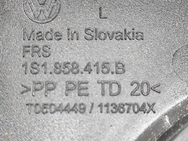 Volkswagen e-Up (2016 - ) 1S1858415B Декоративная планка — фото 2