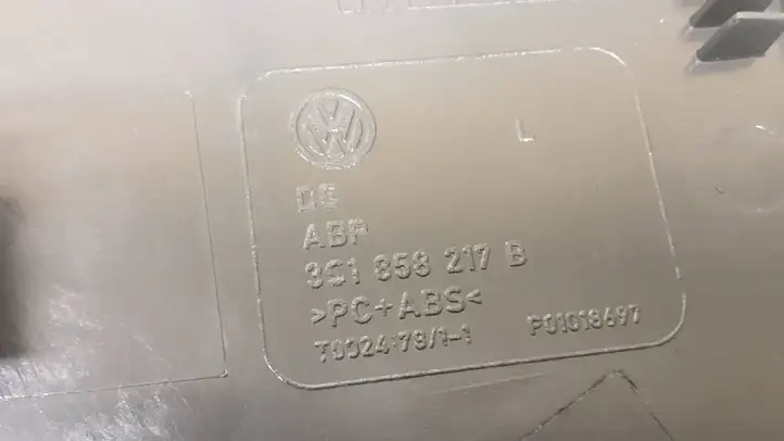 Volkswagen PASSAT B6 (2005 - 2010) 3C1858217B Боковая отделка панели приборов — фото 2