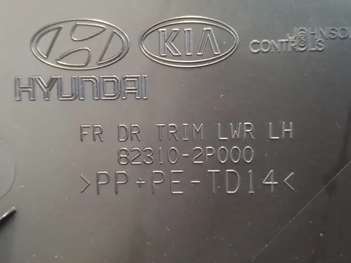 Kia Sorento (2009 - 2014) 823102P000 Обшивка передней двери — фото 6