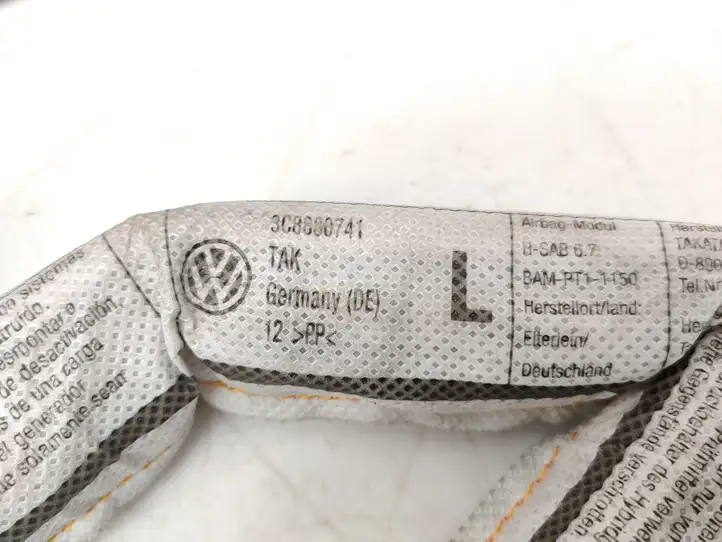 Volkswagen PASSAT CC (2012 - 2017) 3C8880741C Боковая подушка безопасности шторка — фото 6