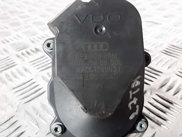 Audi A4 S4 B8 8K (2007 - 2011) 059129086L Дроссельная заслонка — фото 2