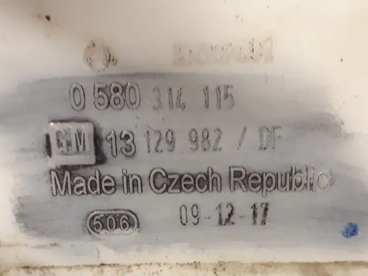 Opel Zafira B (2003 - 2006) 0580314115 Топливный насос (в баке) — фото 2