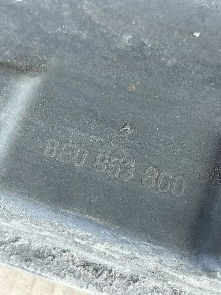 Audi A4 S4 B6 8E 8H (2000 - 2006) 8E0853860 Порог кузова — фото 2
