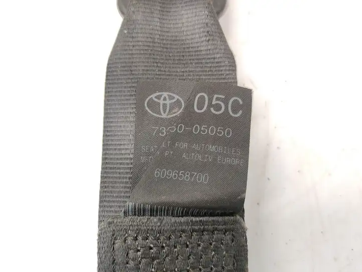 Toyota Avensis T270 (2009 - 2012) 6093113000A Центральный ремень безопасности — фото 5