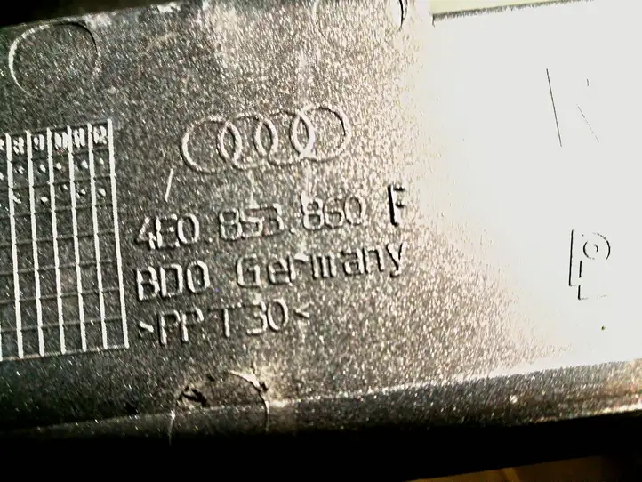 Audi A8 S8 D3 4E (2002 - 2005) 4E0853860F Порог кузова — фото 2