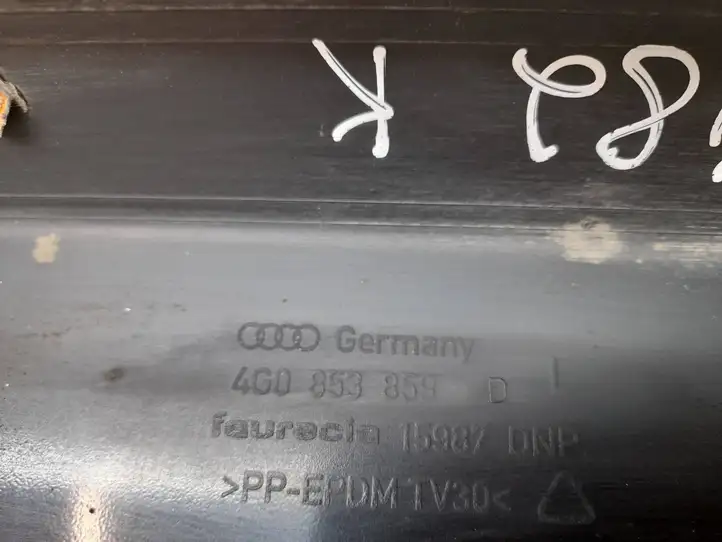 Audi A6 C7 (2011 - 2014) 4G0853859D Порог кузова — фото 7