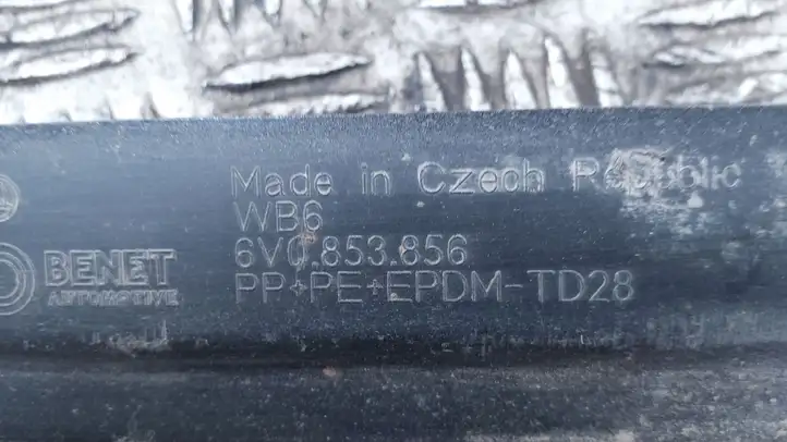 Skoda Fabia Mk3 (NJ) (2015 - 2021) 6V0853856 Порог кузова — фото 2