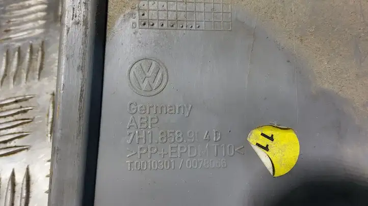 Volkswagen Multivan T5 (2003 - 2015) 7H1858904D Нижняя отделка панели приборов — фото 2