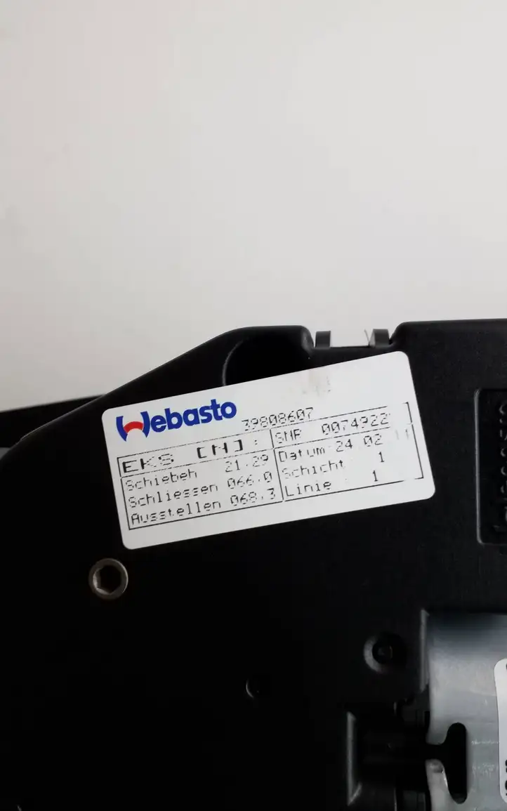 Volvo V60 (2010 - 2013)  4N51F53508AD Комплект раздвижной крыши