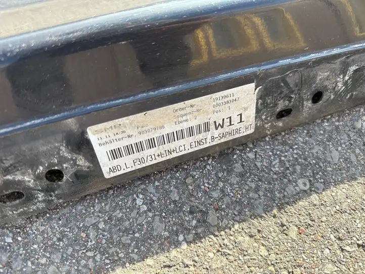 BMW 3 F30 F35 F31 (2012 - 2018) Порог кузова — фото 2