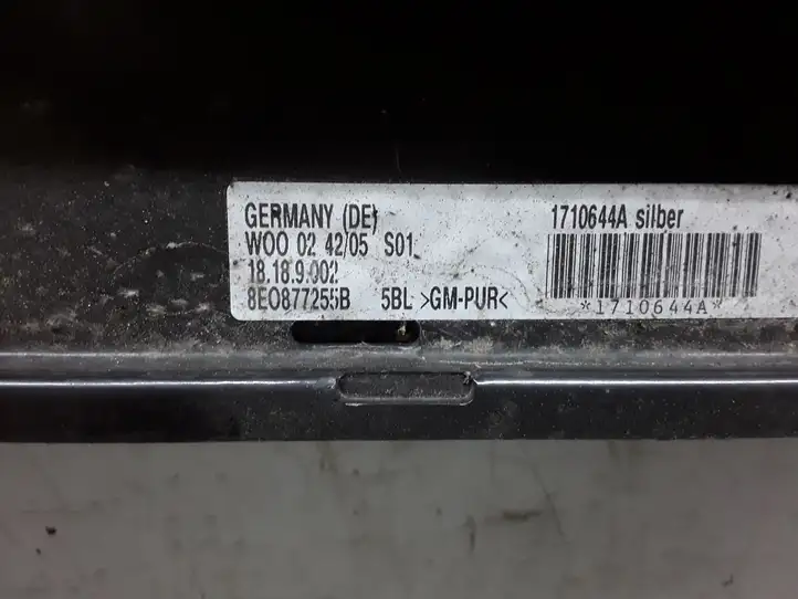 Audi A4 S4 B7 8E 8H (2004 - 2009) 8E0877255B Комплект люка крыши — фото 2
